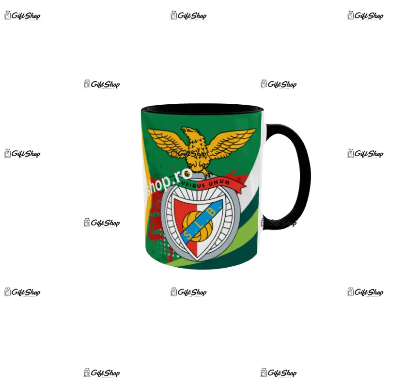 S.l. benfica, cana personalizata cu poza, model 3315